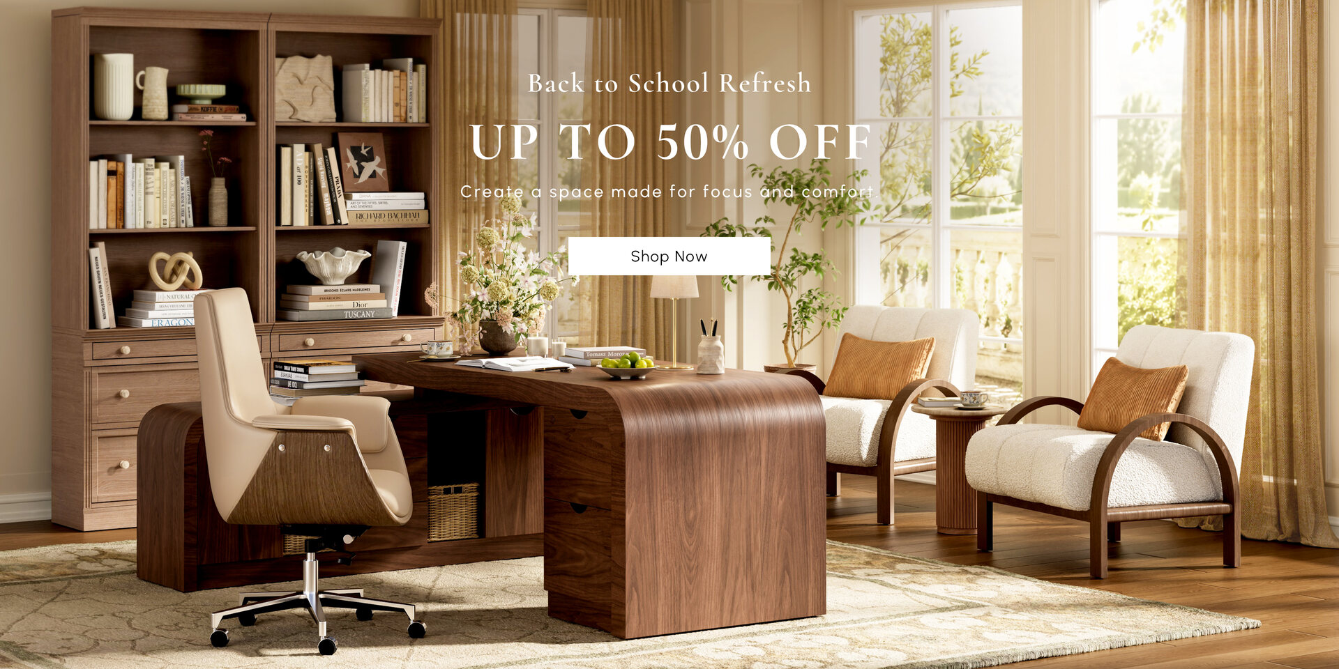 Back to School Refresh — Up to 50% Off